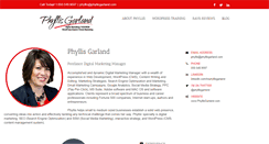 Desktop Screenshot of phyllisgarland.com