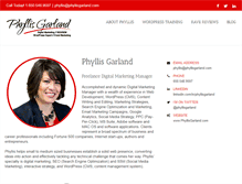Tablet Screenshot of phyllisgarland.com